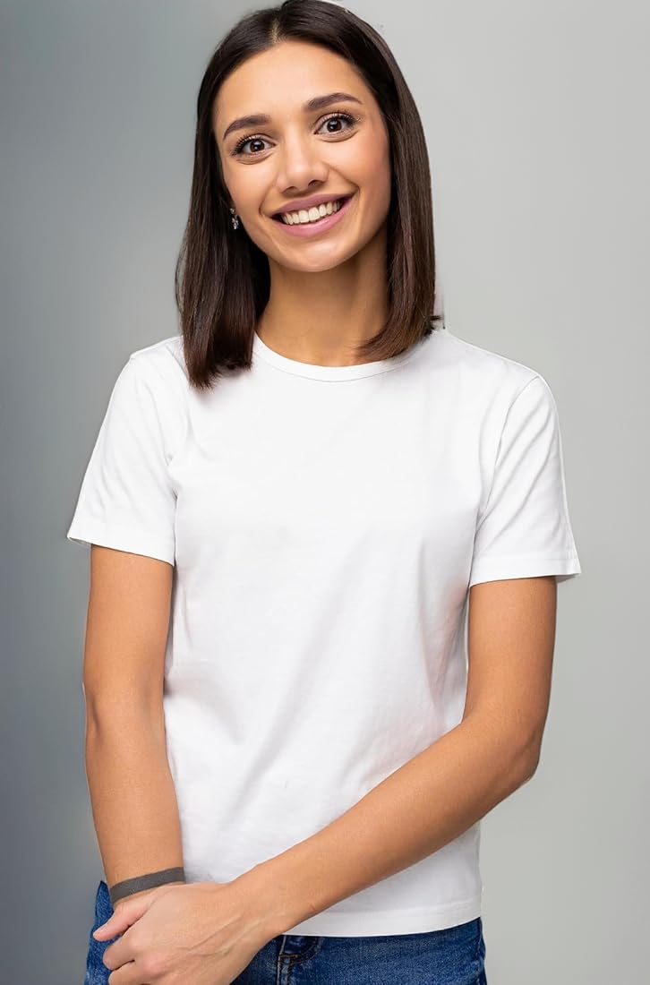Women White T-shirt